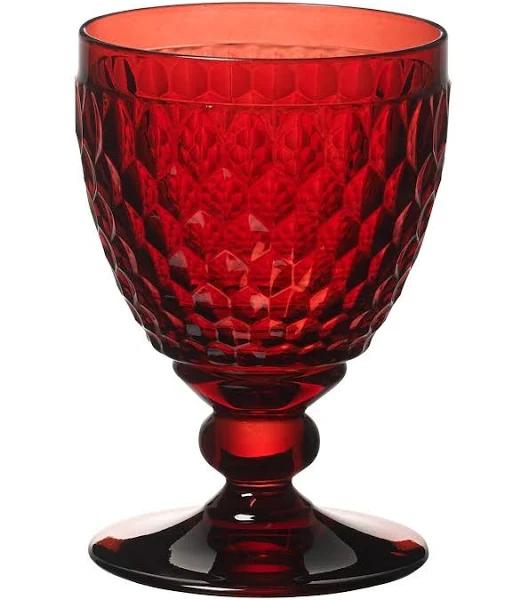 Villeroy & Boch Boston Coloured Red Wine Goblet (Red)