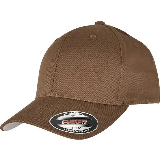 Flexfit - Brown Flexfit Cap - Coyote Brown Flexfit Wooly Combed @ Hatstore