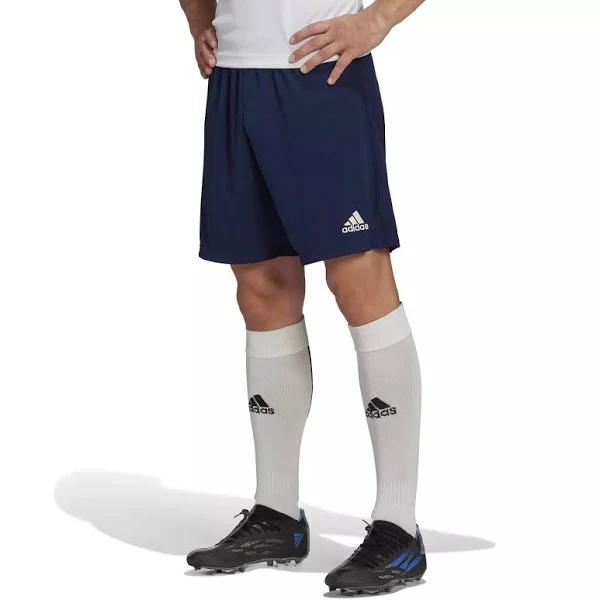 Adidas Men's Entrada 22 Soccer Training Shorts, Team Navy Blue / 2XL