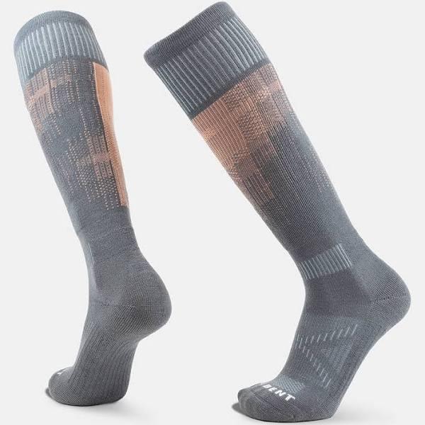 Le Bent Pixel Light Cushion Snow Sock - Smoked Pearl - 2023