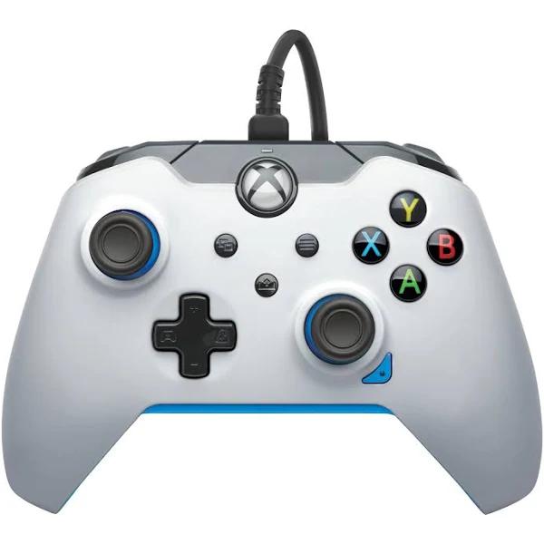 PDP Wired Controller Ion White Xbox Series x Xbox