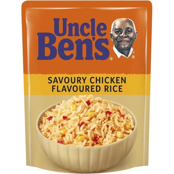 Uncle Bens Microwave Savoury Chicken Rice 250g