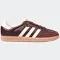 Adidas Samba OG Womens Maroon / Cream White Shoes - Size 7 - Maroon Core White Gold Metallic