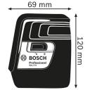 Bosch 0601063CJ0 - Cross Line + Vertical Line Laser Level