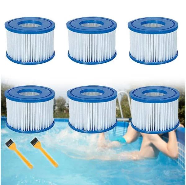 BJWD 6x Lay Z Spa Filter Cartridge Size VI 58323 Bestway Replacement Cartridge Spa - AfterPay & zipPay Available