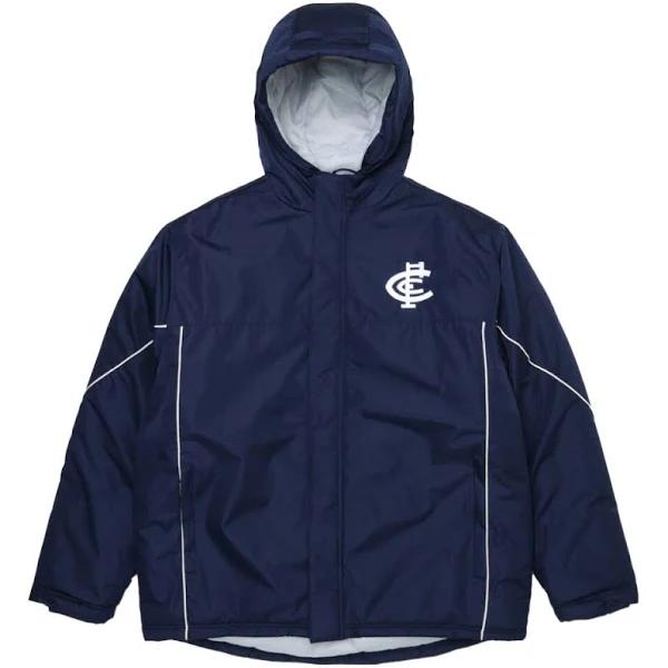 Carlton Blues Club Stadium Jacket Size:S