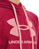 Under Armour Rival Logo Hoodie Red Women - XS