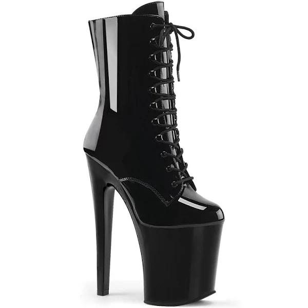 Pleaser XTREME-1020 Black Patent Boot Size 6