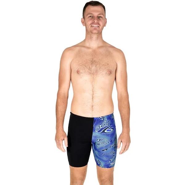 Speedo Jammers - Black/Navy/Cobalt - Mens XLarge | 18 | Waist 36"