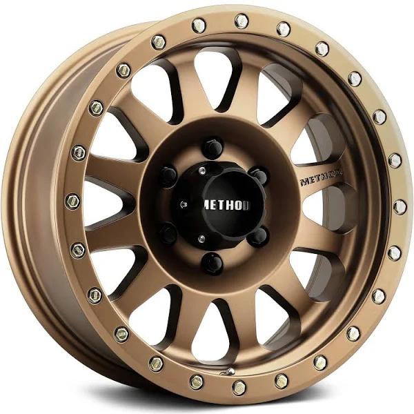 16x8 Method MR304 Double Standard Bronze Wheel 6x5.5 (0mm)