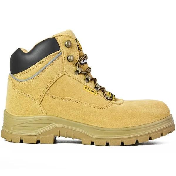 Blacksmith Men's Steel Cap Work Boots - Sparky Wheat - Size 13