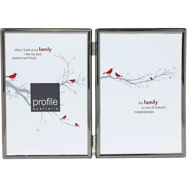 Habitat Black Hinged Metal Photo Frame