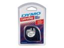 Dymo LetraTag 12mm x 4M Silver Tape