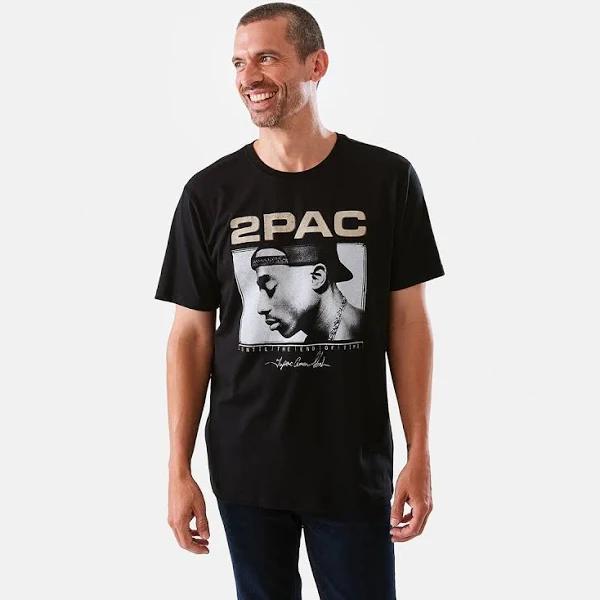 Kmart Tupac License T-Shirt - Black Size: XL