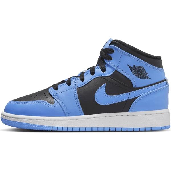 Jordan 1 Mid University Blue Black (GS)