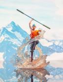 Avatar The Last Airbender - Aang Gallery PVC Statue