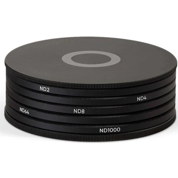 Urth 55mm ND2, ND4, ND8, ND64, ND1000 Lens Filter Kit (Plus+)