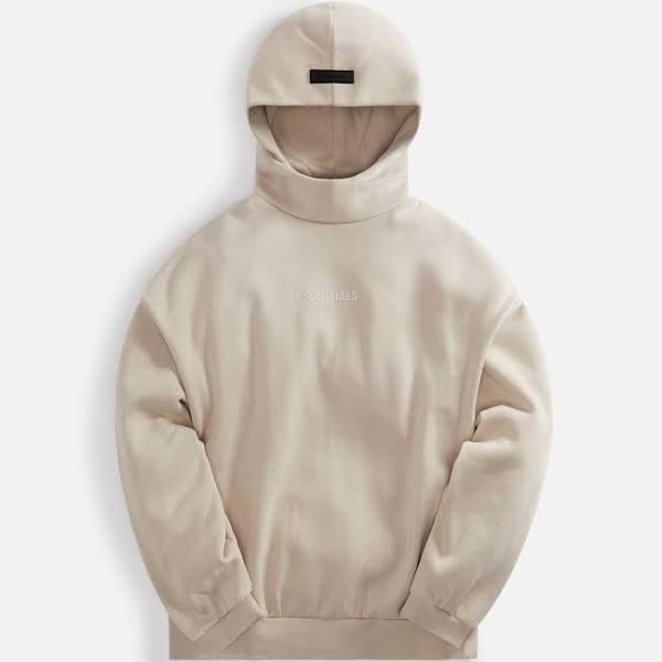 Fear of God Essentials Hoodie Silver Cloud