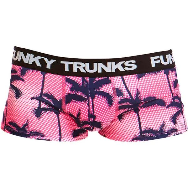 Funky Trunks Underwear Cotton Trunks Pop Palms | Mens Underwear