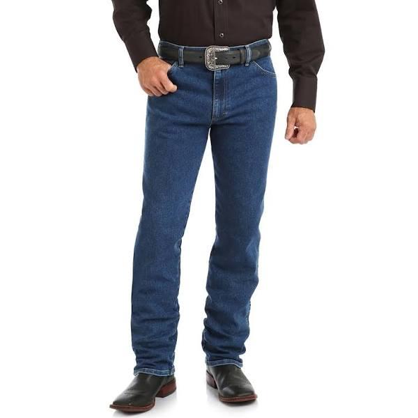 Wrangler - Mens Cowboy Cut Original Fit Active Flex Jean 32" Leg 35