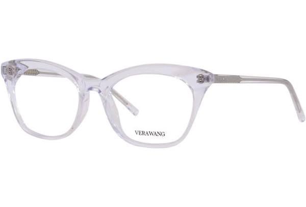 Vera Wang V588 Eyeglasses CR - Crystal Women Crystal Cat Eye