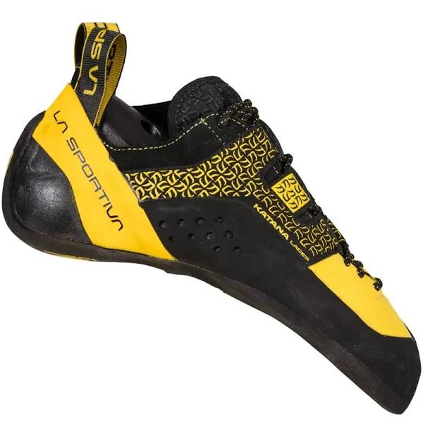 La Sportiva Katana Laces Climbing Shoes Yellow Black - 46