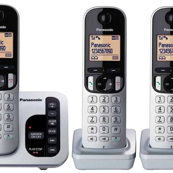 Panasonic KX-TGC223ALS Triple Handset Cordless Phone