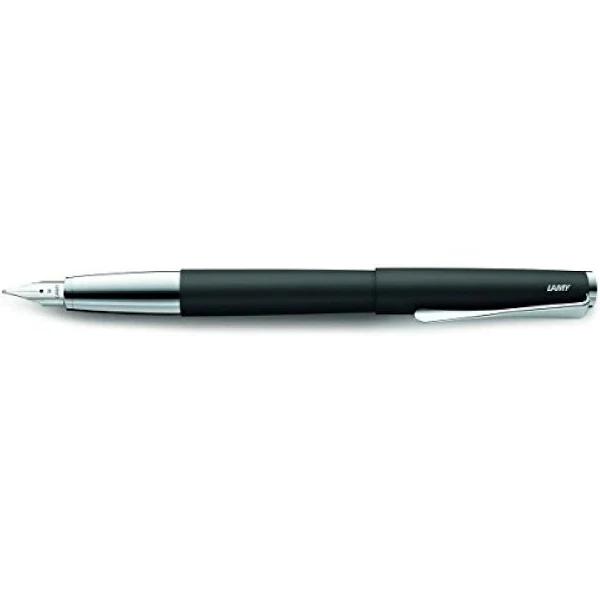 Black Lamy Studio Fountain Pen Steel - Extra Fine