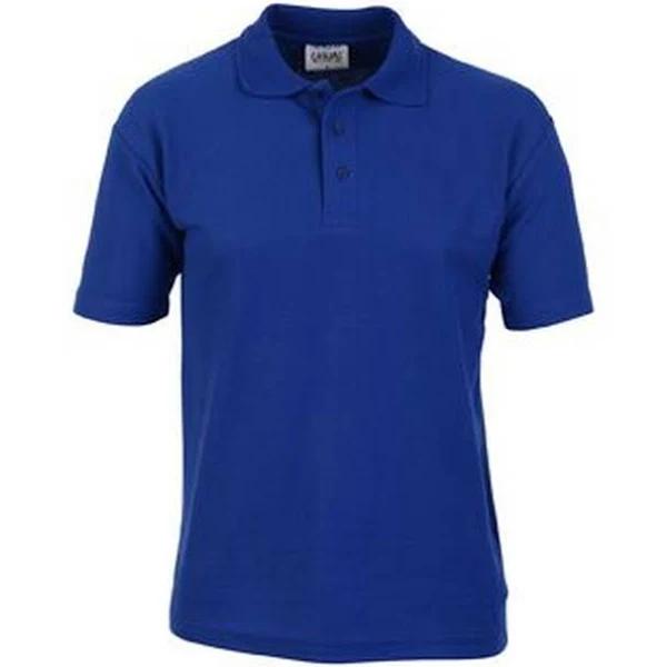 Casual Classic Mens Pique Polo Royal XL