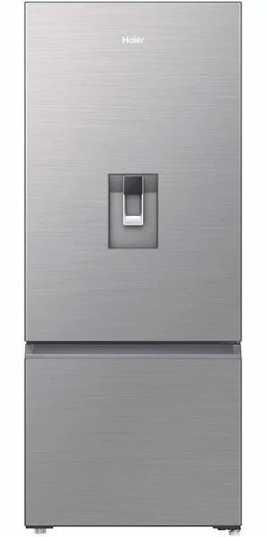 Haier 433L Bottom Mount Fridge with Water Dispenser - Satina