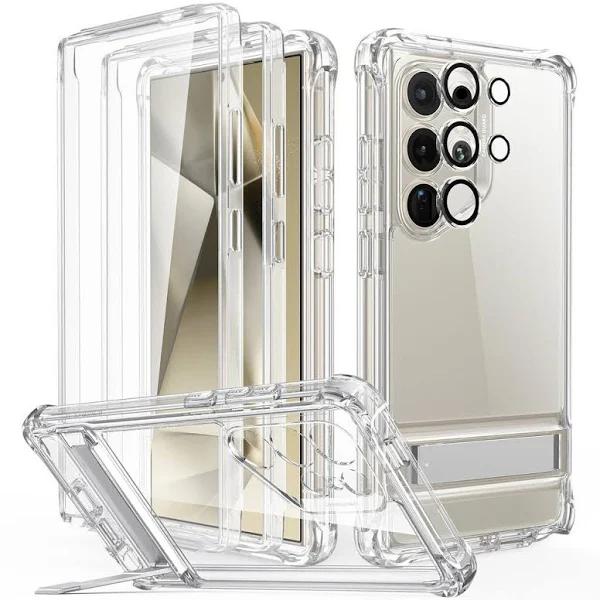 ESR Armor Kickstand Case For Galaxy S24 Ultra [Colour:Clear]