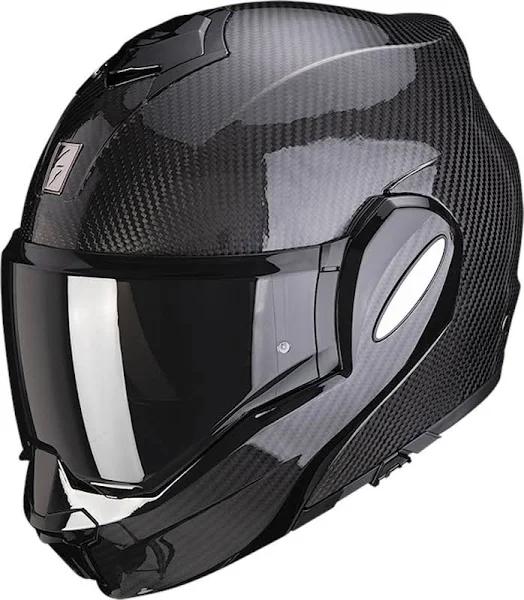 Scorpion EXO-Tech Evo Solid Carbon Helmet, Black, Size XL