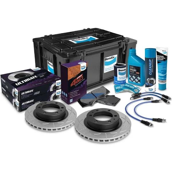 Bendix U4WD-BUK2 Ultimate 4WD Front Brake Upgrade Kit