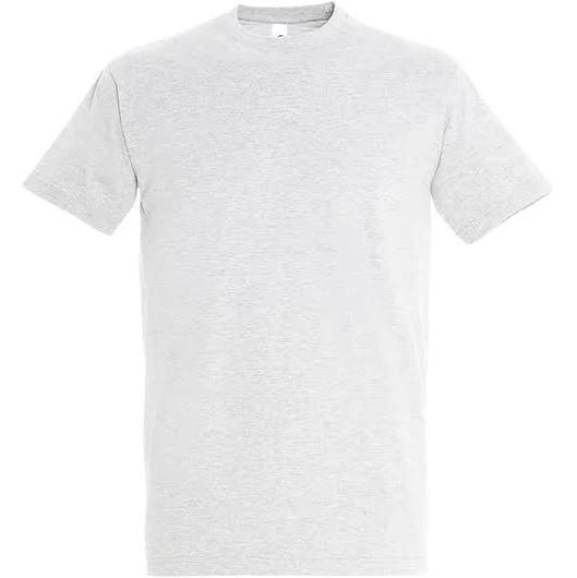 SOLS Mens Imperial Heavyweight Short Sleeve T-Shirt White Mens T-Shirt