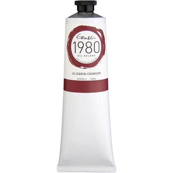 Gamblin : 1980 Oil Paint : 150ml : Alizarin Crimson