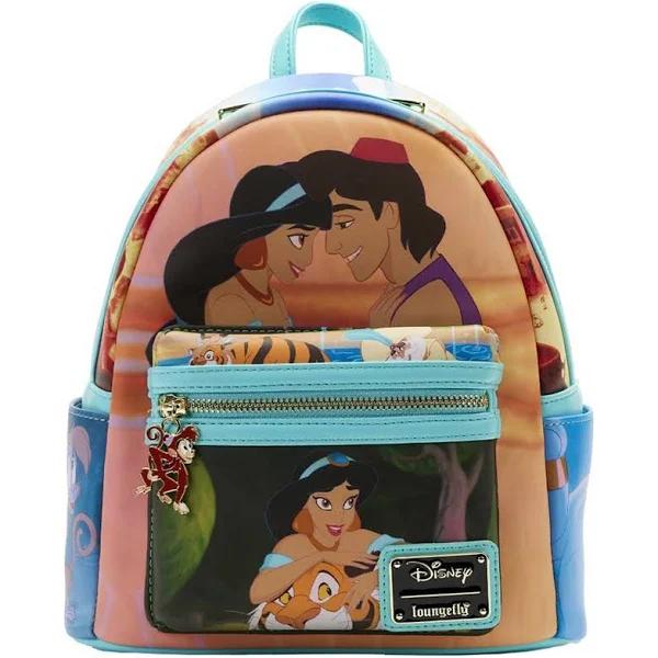 Aladdin 1992 Jasmine Princess Scenes Mini Backpack