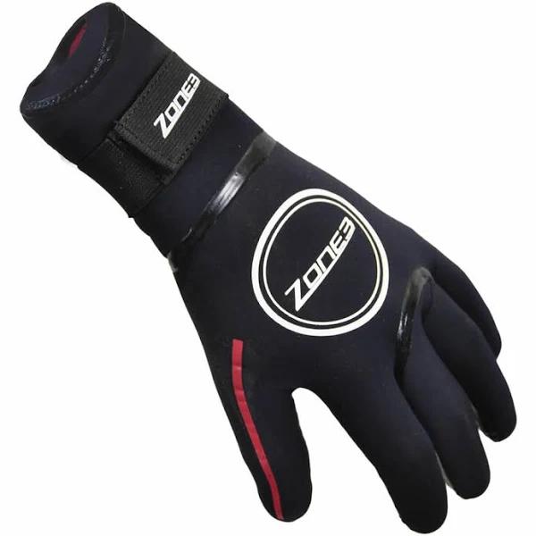 Zone3 Neoprene Heat Tech Gloves Black XS