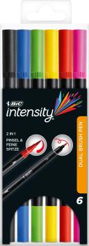 Bic Intensity Dual Tip Fineliner 6 Pack