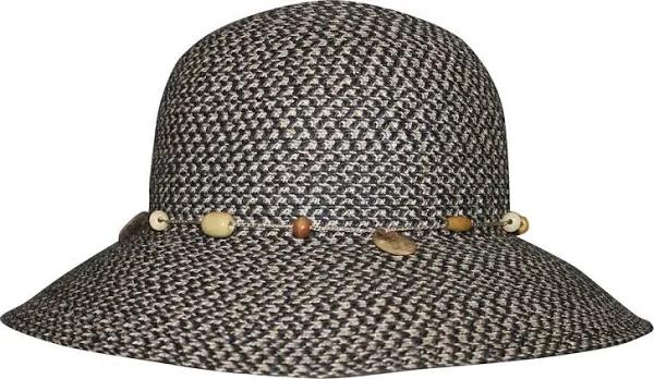 Rigon Bohemian Bucket Hat in Charcoal