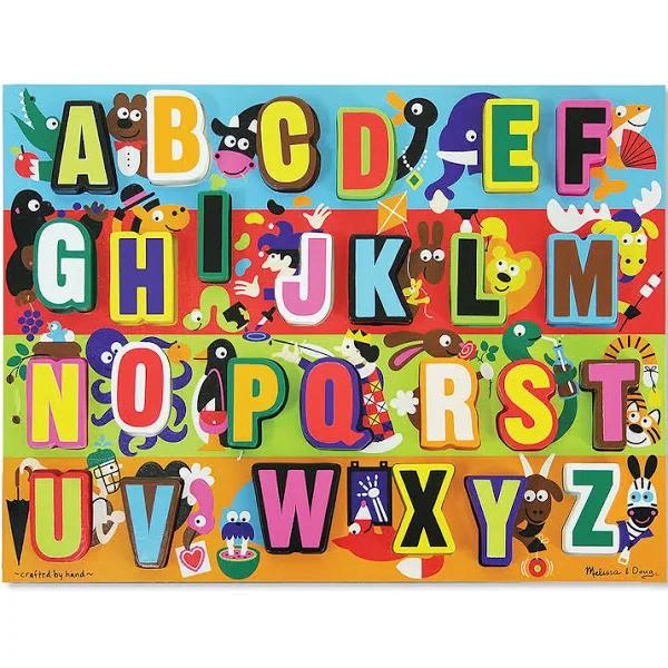 Melissa & Doug Jumbo ABC Chunky Puzzle