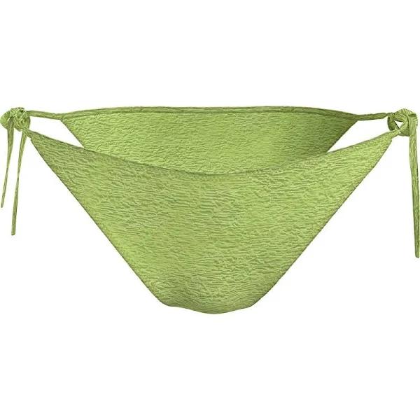 Calvin Klein Swim Monogram Bikini Bottoms - Green