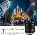 TTArtisan 11mm f/2.8 Fisheye Lens For Canon RF