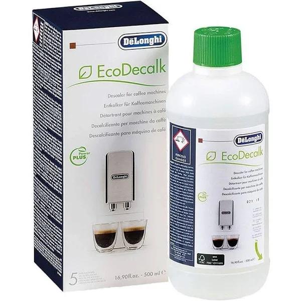 Genuine Delonghi EcoDecalk Coffee Machine Descaler Liquid 500ml SER3018