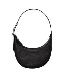 Longchamp Roseau Essential Hobo Bag S in Black