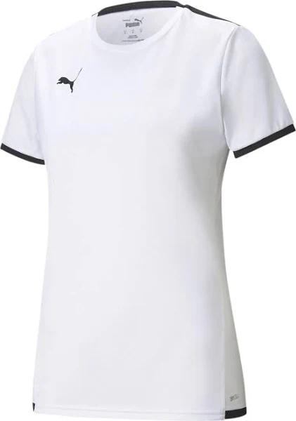 Puma Teamliga Womens Football Jersey White XS @ Rebel Active