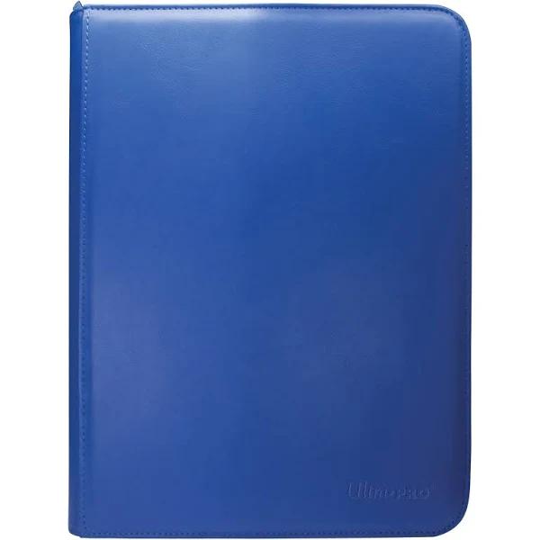 Ultra Pro Binder - Vivid 9 Pocket Zippered Pro Binder Blue