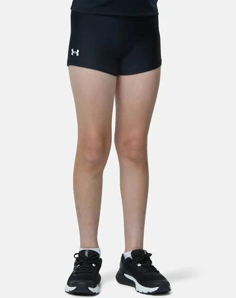 Under Armour Girls HeatGear Armour Shorty - Black