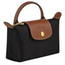 Pouch with Handle Le Pliage Original Black Longchamp