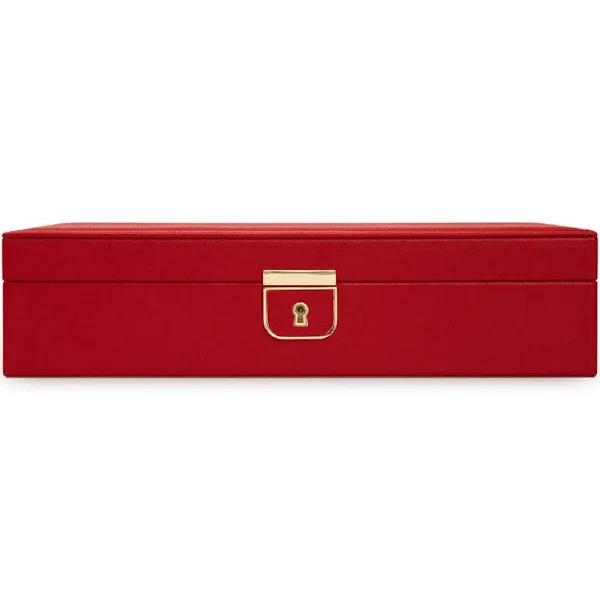 Wolf Palermo Medium Jewellery Box - Red