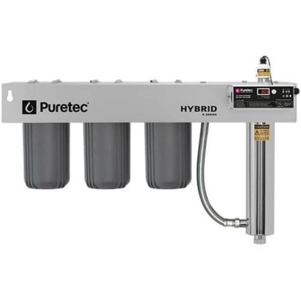 Puretec Hybrid R10 Triple Stage Whole House UV Water Treatment System (60 LPM)